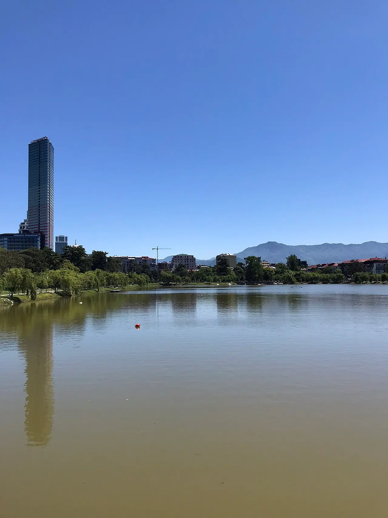 6 May Park and the Babylon tower in Batumi
