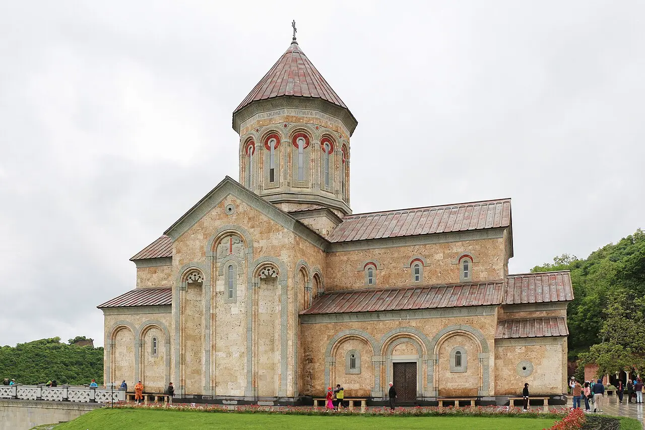 The new St Nino Cathedral at Bodbe Monastery