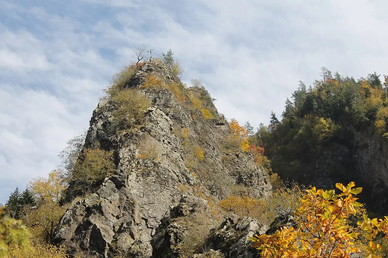 Панорама лесистых хребтов парка Боржоми-Харагаули