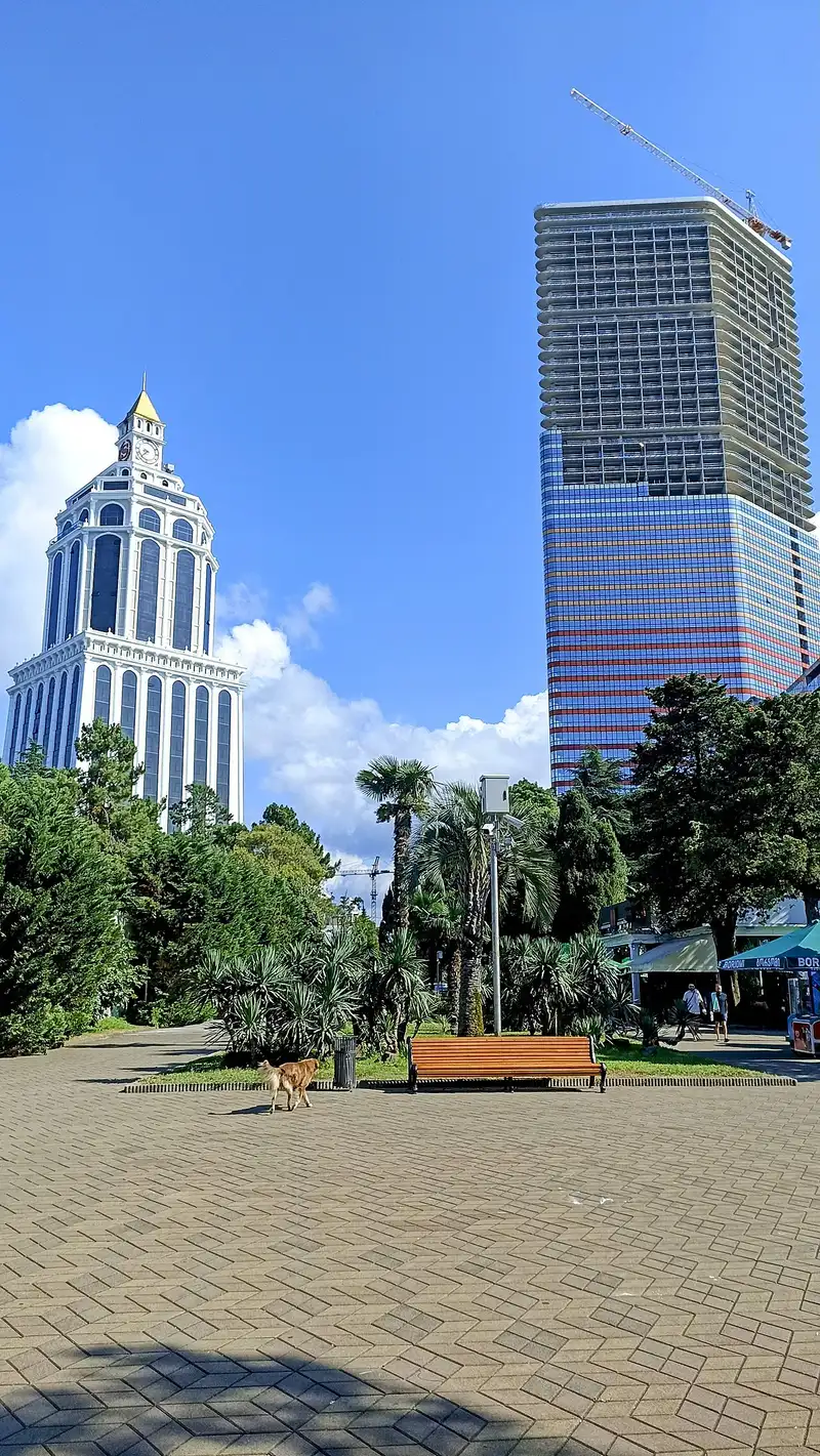 The Batumi Dolphinarium building
