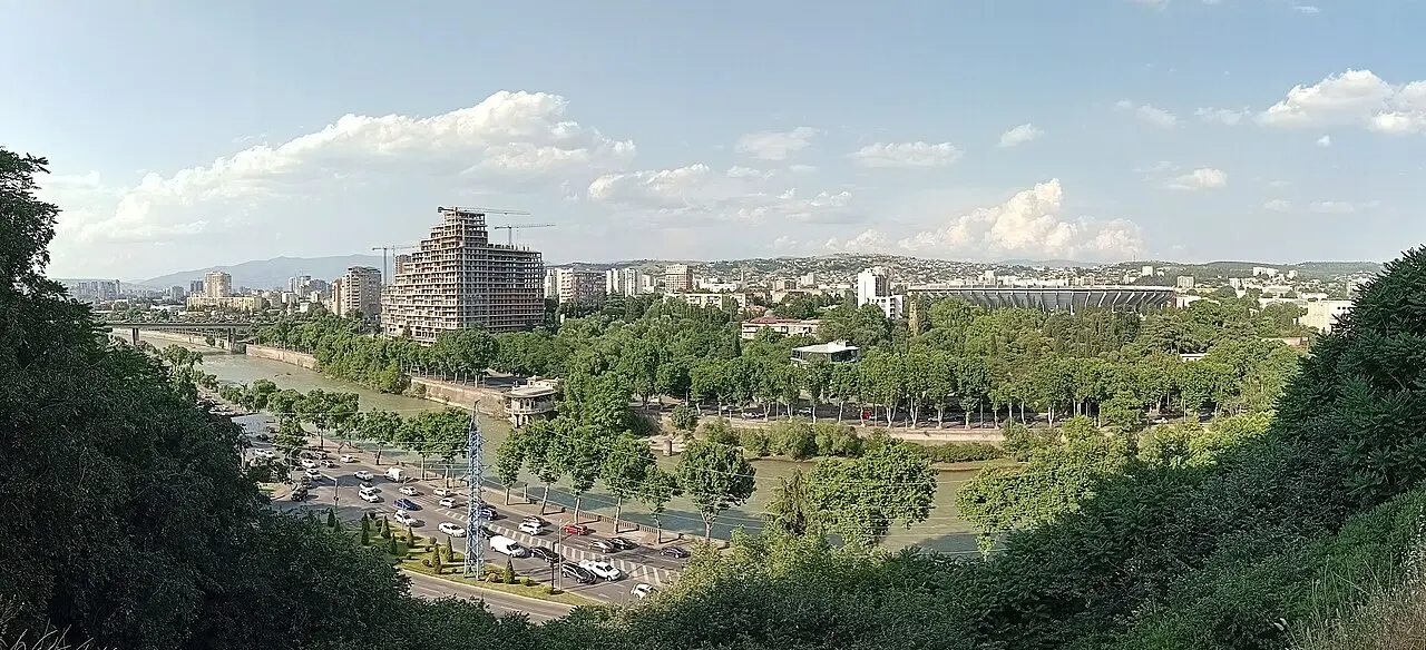 The Didube district of Tbilisi, where the minibuses to the mountains depart