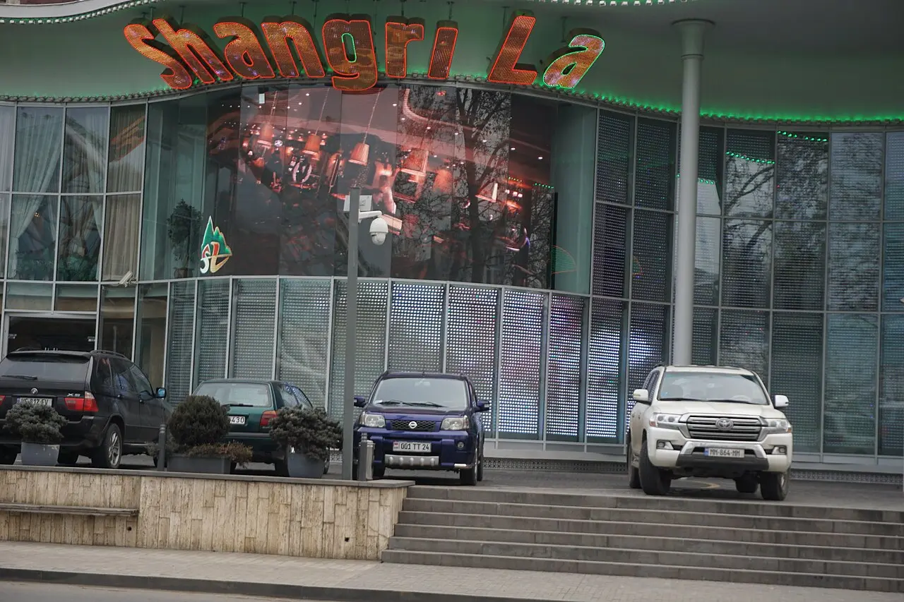 The Shangri La casino building in Tbilisi