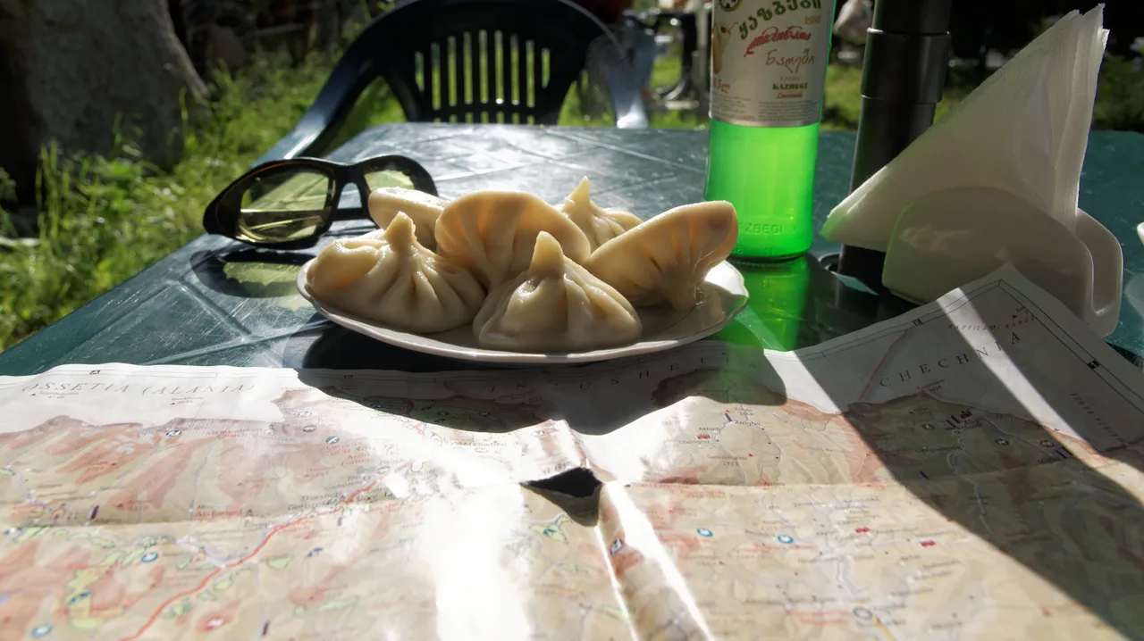 Georgian khinkali — soup dumplings