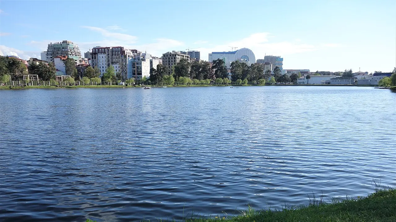 Nurigeli Lake in 6 May Park in Batumi