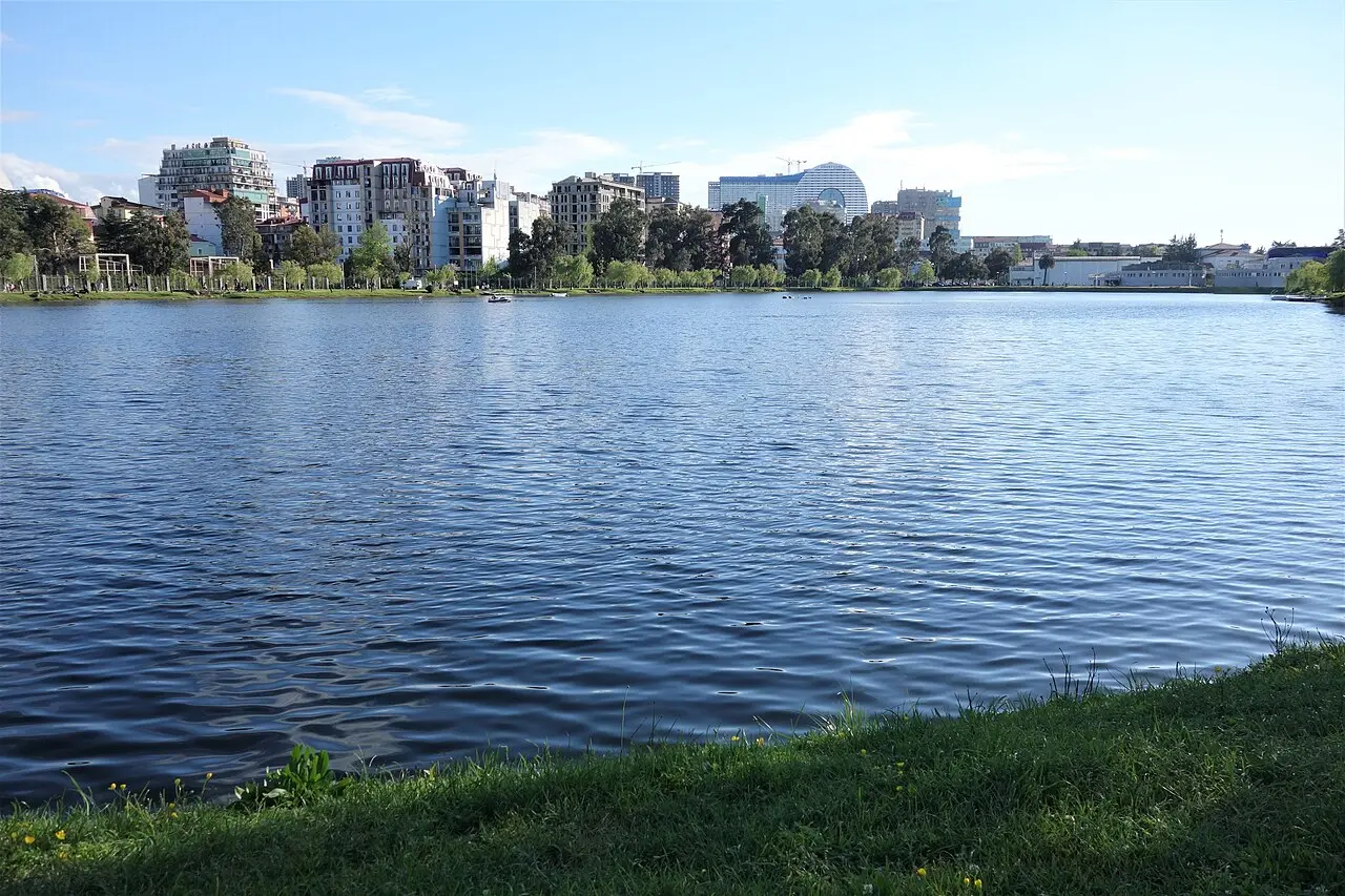 Nurigeli Lake in 6 May Park in Batumi
