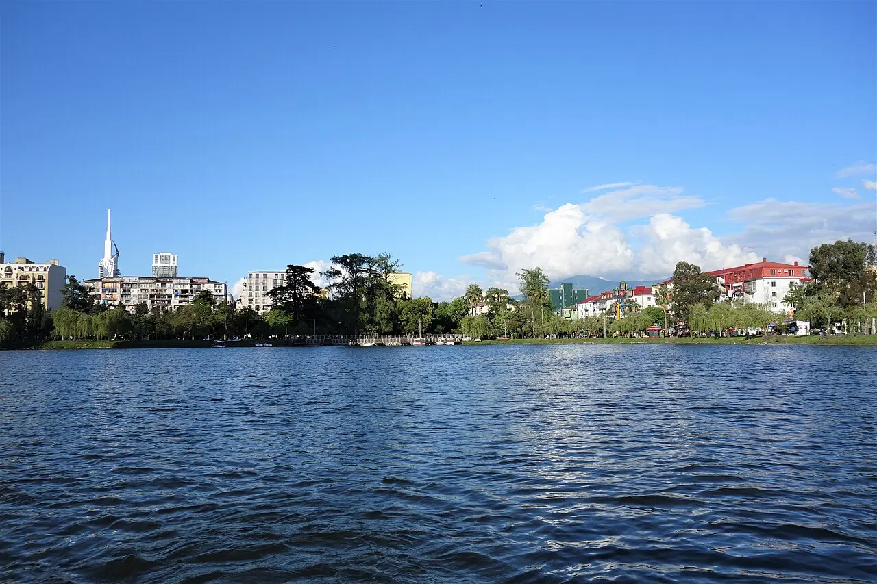 Nurigeli Lake in 6 May Park in Batumi